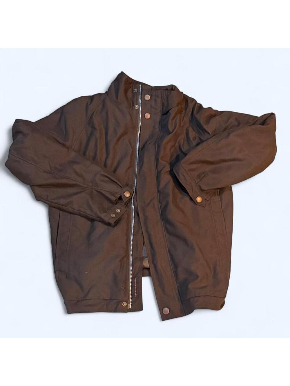 Vintage/western Men's Black and Brown Jacket